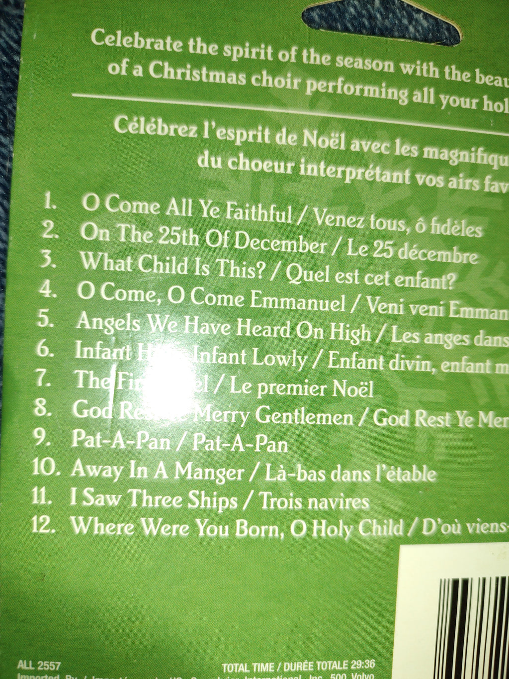 Christmas choirs cd